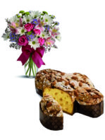 colomba e bouquet beautiful