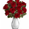 bouquet di 12 roselline rosse