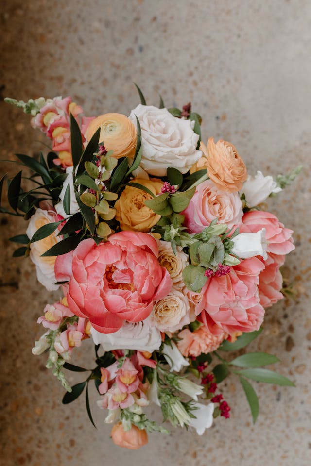 bouquet di fiori per dire grazie